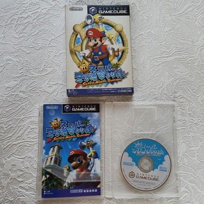 Super Mario Sunshine - Nintendo GameCube - Platformer NTSC-J Japan UK Post