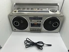 Used Vintage Sony CFS-66 Boombox FM/AM Stereo Cassette Recorder *Parts / Repair