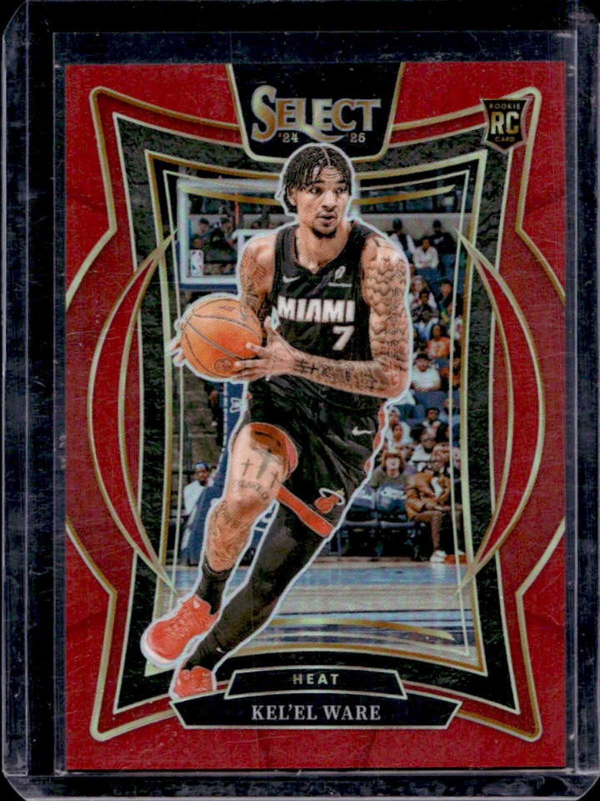 2024-25 Select Kel'el Ware Concourse RC Red Prizm Rookie #102/199 Heat