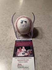 Stephen Vogt Signed Baseball JSA COA Rawlings OMLB Autogrpsh Auto MOTY Cleveland