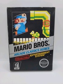 Mario Bros Arcade Classic (NES) | CIB | Hang Tab Unpunched | 5 Screw | Non REV-A