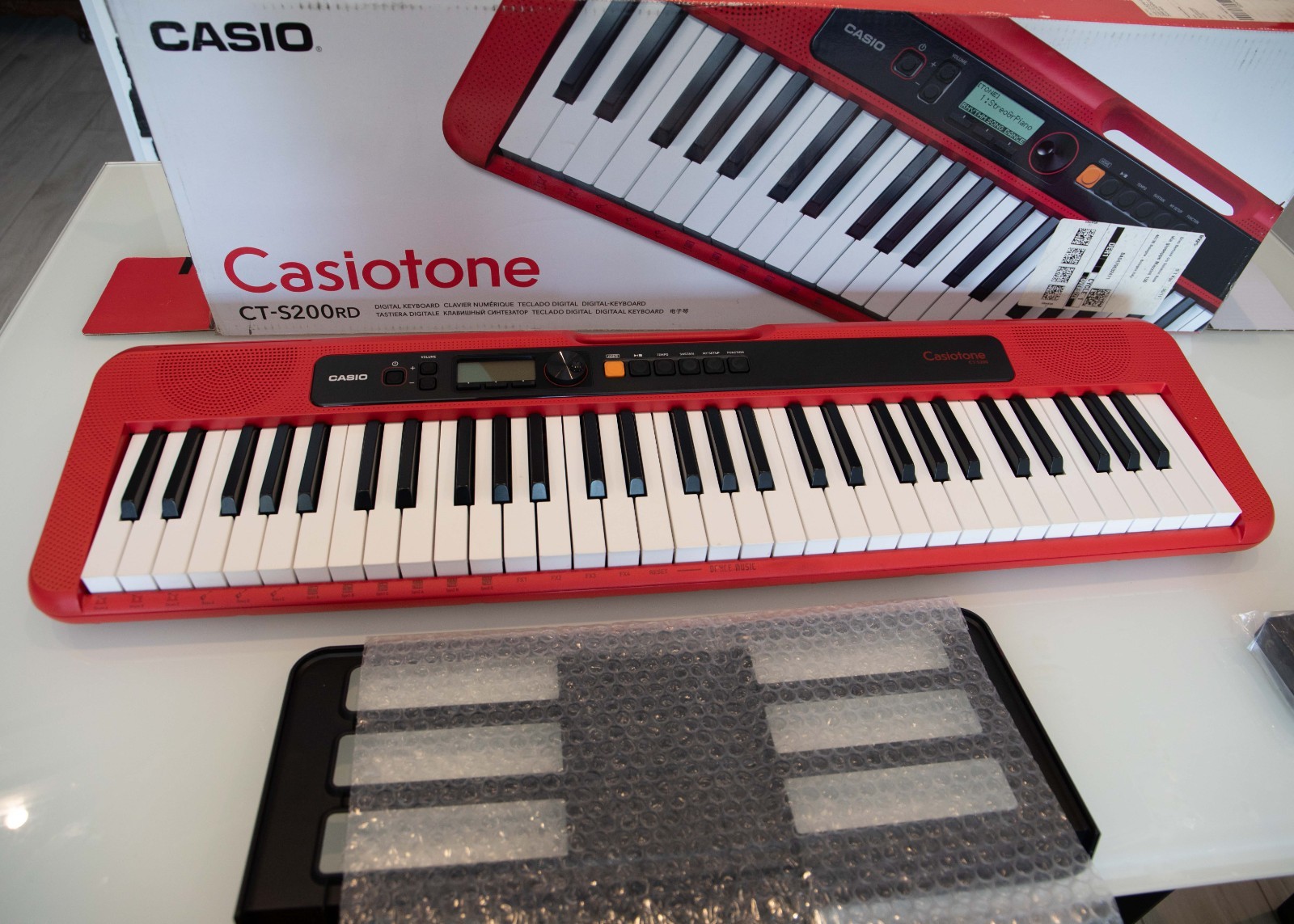 La Casio Casiotone CT-S200RD usato pari al nuovo