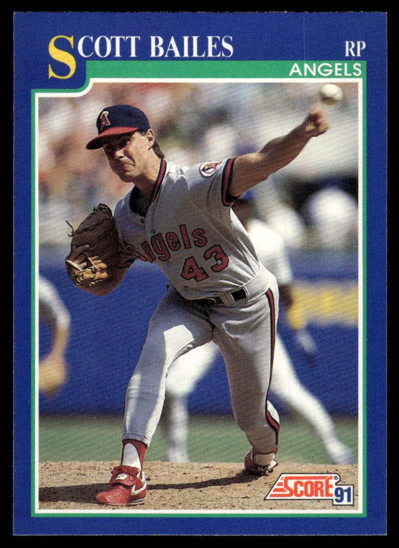 1991 Score #535 Scott Bailes