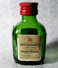 Buchanan's Scotch Whisky Vintage Mini Miniature Bottle