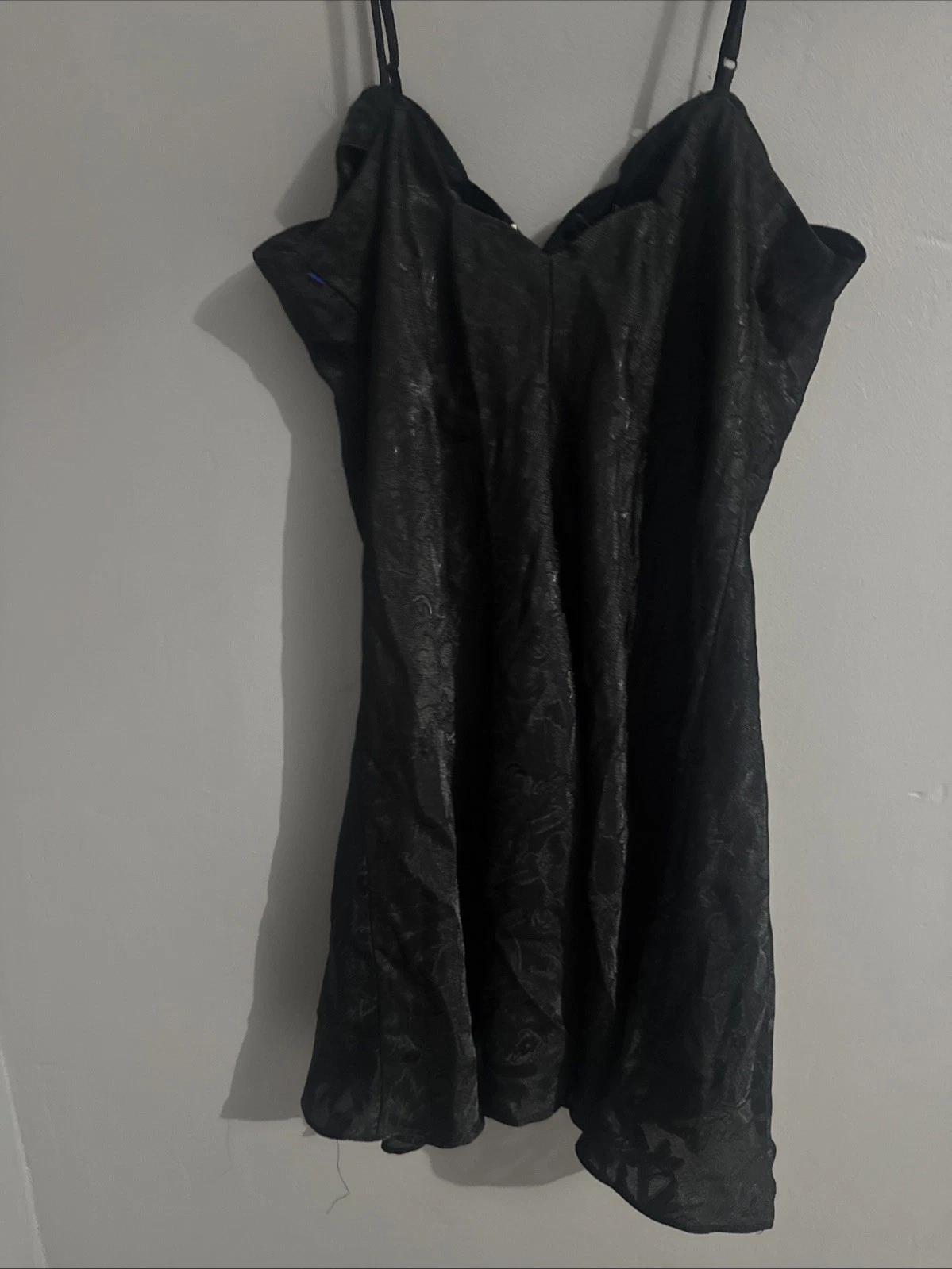 UNDERCOVER Abito Victoria's Secret slip bottoni etichetta oro vintage taglia media