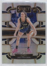 2024 Panini Select WNBA Concourse Silver Prizm Jacy Sheldon #60 Rookie RC 1e88