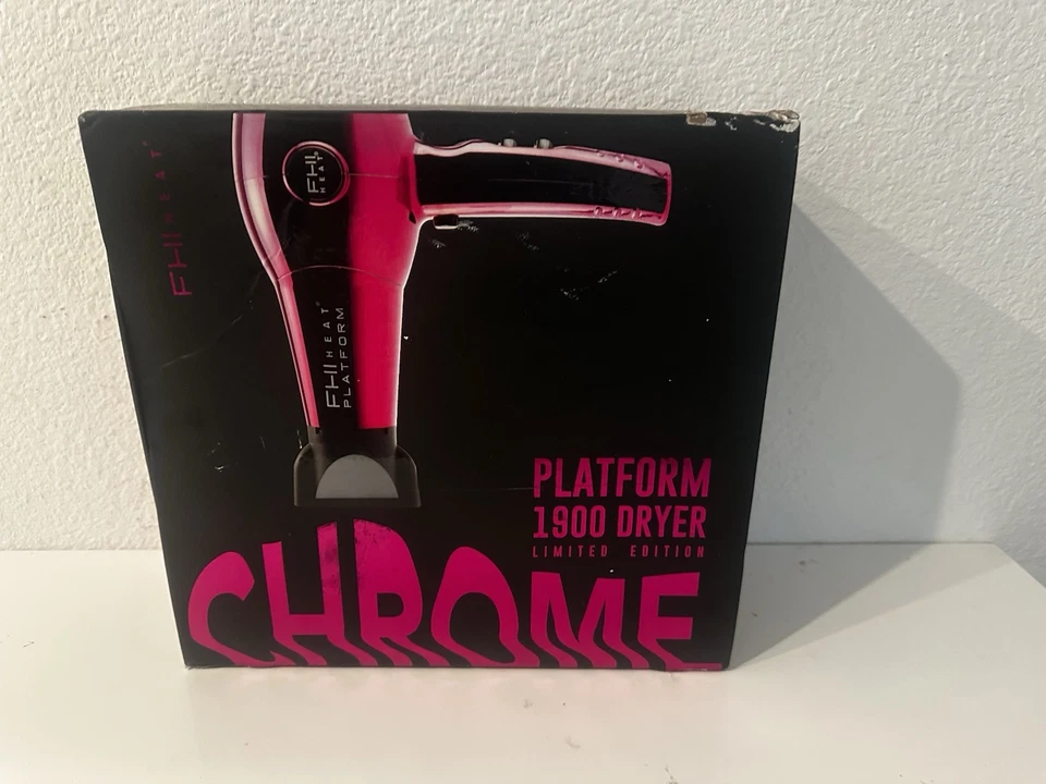 FHI HEAT Platform Nano Lite 1900 Turbo Tourmaline Ceramic Hair Dryer, Red Chrome - Image 2 of 4