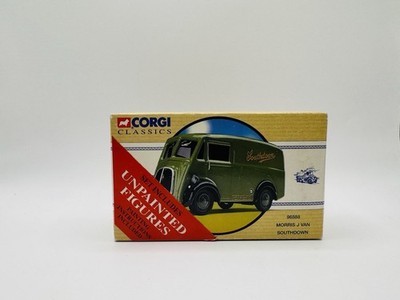Corgi Classics 96888 Morris J Van Southdown & unbemalte Figuren limitierte Auflage.
