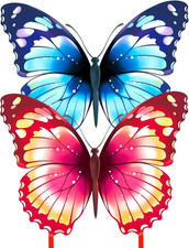 Butterfly Kite for Kids  Adults Easy to Fly, Large Single Line Kites with 300Ft