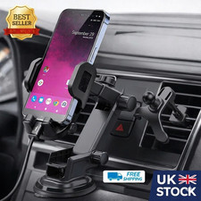 Car Phone Holder Universal Mount Mobile iPhone Windscreen Dashboard or Air Vent