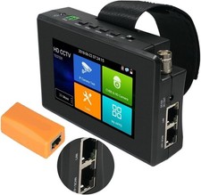 4 Inch HD IP CCTV Tester Monitor 8MP CVI TVI AHD Camera Testing WIFI POE 48V