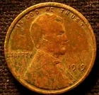 1919 Lincoln Wheat Cent Roll - Average Circulated - ) (50ct)