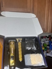WEEME Gold Cordless T-Blade Clipper  Trimmer Set for Face  Head
