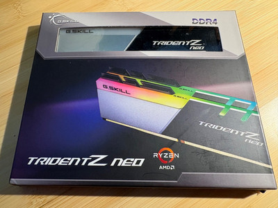 CL16 G.SKILL Trident Z Neo Series 16GB (2 x8GB) PC4-28800 (DDR4-3600) Memory...