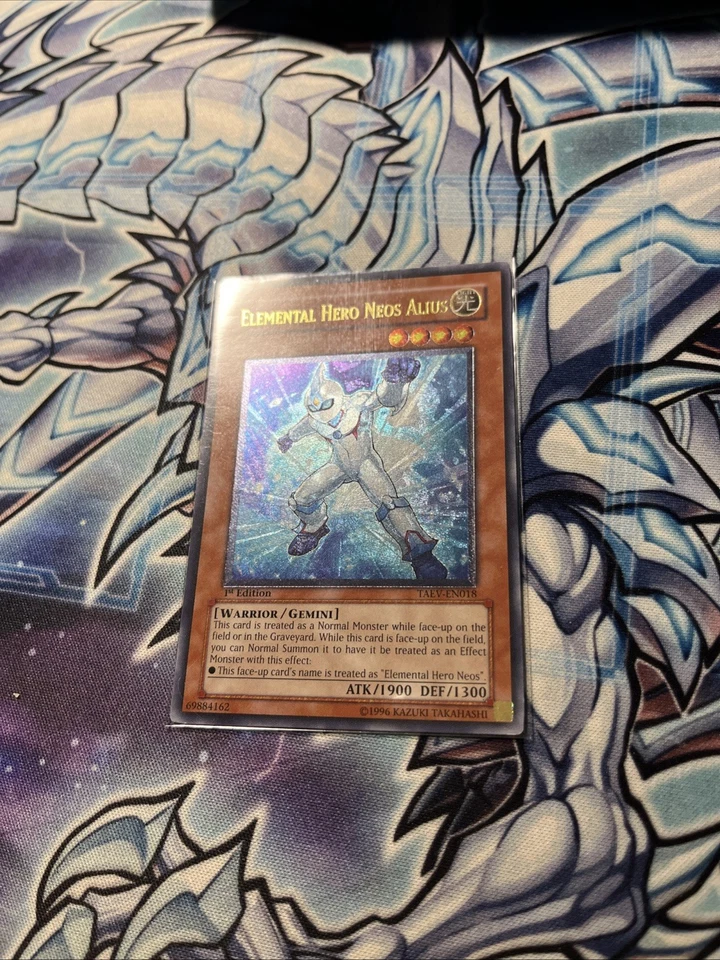 Elemental Hero Neos Alius (UTR) TAEV-EN018 Tactical Evolution 1st Ed (LP) - Image 3 of 4