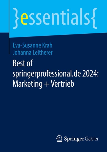 Best Of Springerprofessional.De 2024: Marketing + Vertrieb Eva-Susanne Krah-image