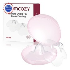 Nipple Shields Breastfeeding Newborn Food Grade Silicone 24mm 1 Pair Momcozy