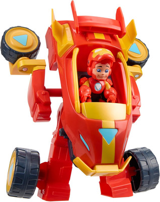 Marvel Iron Man and His Awesome Friends 2-In-1 Mech Suit & Vehicle, Action Figur