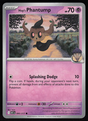 Hop's Phantump 095/217 Common Ascended Heroes