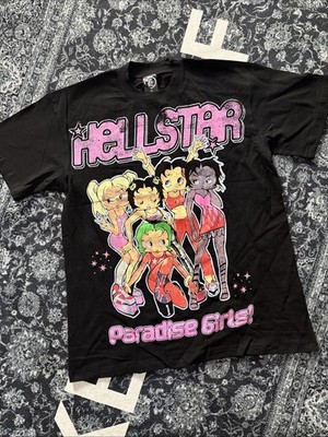 Hellstar Tee Paradise Girls Tee 100% Authentic Size Small New *GREATEST HITS*