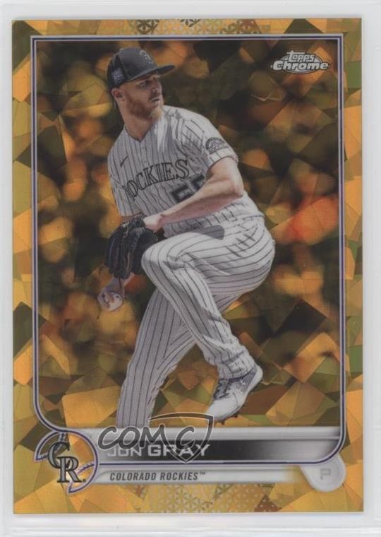 2022 Topps Chrome Sapphire Gold 41/50 Jon Gray #161 15kw