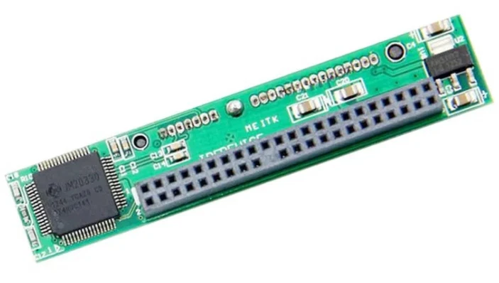 2.5" Female 44 PIN IDE to 7 + 15 PIN SATA Hard Drive Converter Adapter PATA 3.5" - Image 3 of 4
