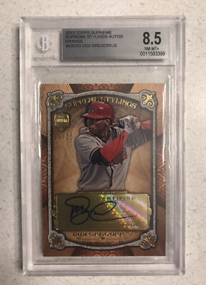 Didi Gregorius RARE 2013 Topps RC /15 BCG 8.5 Auto Grade 10 Phillies Yankees