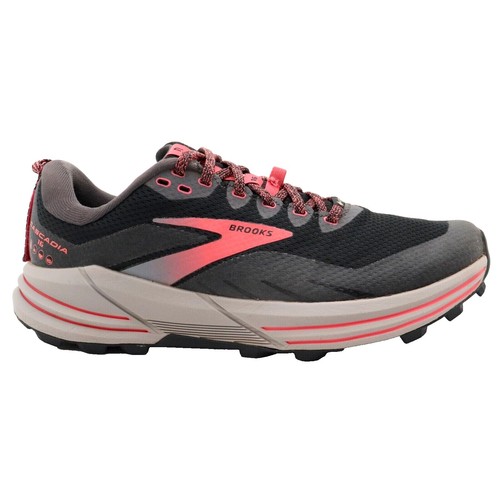 Brooks Cascadia 16 Mens Size 12 Oyster Mushroom Alloy Orange  display picture 3