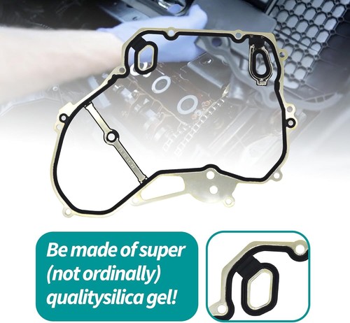 Front Camshaft Timing Cover Gasket For 2.0 2.2 2.4L Buick Chevrolet 24435052 - Foto 2 di 24