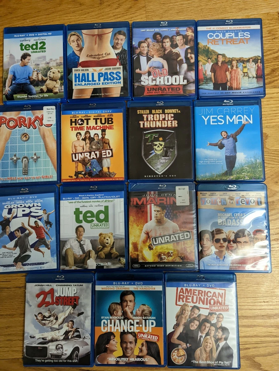 Blu Ray Comedy Movie Lot 15 Movies- Ted, Old School, etc | eBay