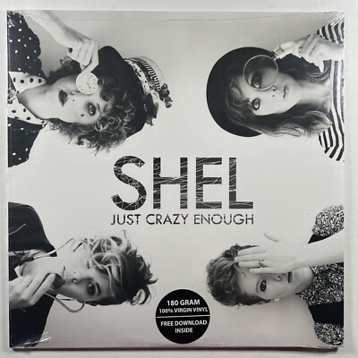 SHEL  Just Crazy Enough  LP/Moraine Records (Sealed) Special Ed. 180g 2016