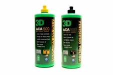 NEW 3D ACA 500 & ACA 520 Two Step Paint Correction System 32 oz. SHIPS TODAY