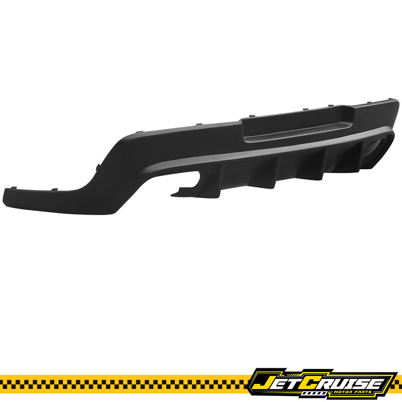 Fit 14-15 Chevy Camaro ZL1 Style Rear Bumper Lip Diffuser Matte Black - PP