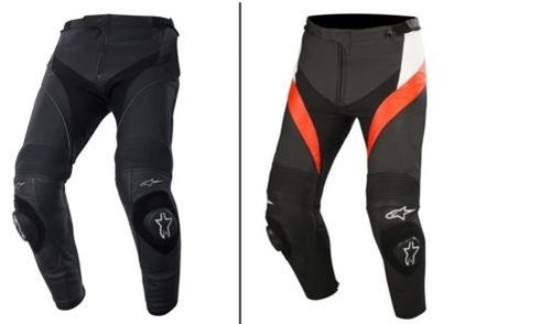 Alpinestars Missile Cuoio Pantalone Ce-Approved GPR Knee una Stinco  Protettori | eBay
