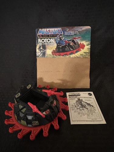 ROTON - VINTAGE 1983 HE-MAN MASTERS OF THE UNIVERSE MOTU VEHICLE w/ Instructions