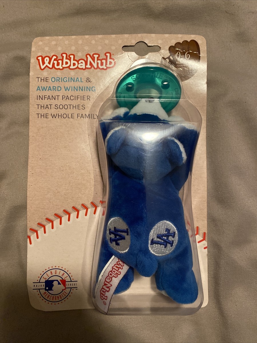 WubbaNub Infant Baby Soothie Pacifier Los Angeles Dodgers La Logo