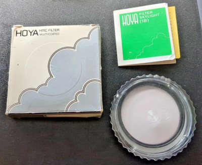 Hoya 52mm Skylight 1B HMC filter in box 35mm SLR film DSLR Digital made in Japan