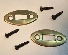 CVA Hawken Sidelock  Muzzleloader .50 Cal. Rifle Brass Escutcheons W/ Screws (E)