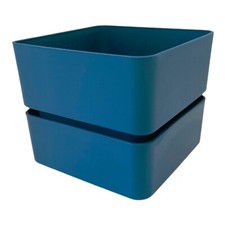 VASO VELETA fioriera interno PER PIANTE GRASSE VERDI plastica VARI COLORI 12 cm