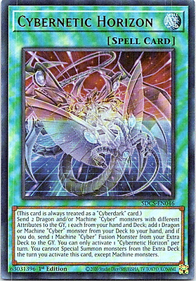 Cybernetic Horizon SDCS-EN046 Yu-Gi-Oh! Card NM 1st Edition Cybernetic Horizon SDCS-EN046 Yu-Gi-Oh! Card NM 1st Edition