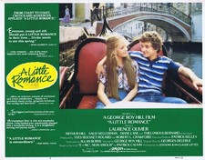 A LITTLE ROMANCE Original Lobby Card 1 Laurence Olivier Dally Kellerman