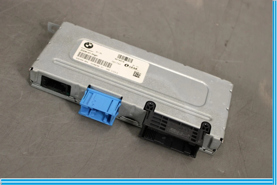 09-15 BMW 750Li 750i F01 F02 módulo de control de alarma antirrobo fabricante original Foto 3 de 4