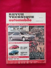 Revue technique Peugeot 605