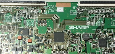 T-Con Board CPWBX RUNTK DUNTK 4973TP ZZ for tv Samsung UE40D5003BW