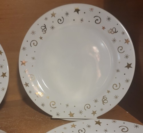 Pampered Chef CELEBRATION PARTY Salad plate set of 8, 8 1/4", Excellent - Picture 7 of 14