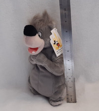 Baloo Disney Bean Bag Plush Walt Disney World The Jungle Book Bear 10"