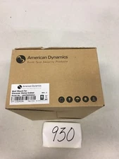 AMERICAN DYNAMICS ADCPWMWALL WALL MOUNT FOR DISCOVER DOME NEW OPENED BOX