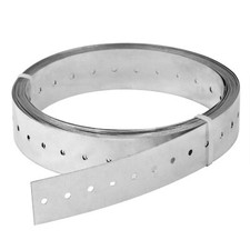 32ft Tension Tie Strapping27 Gauge Steel Coil Strapping 1-5/8'' Width Perfora...