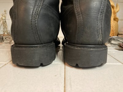 MATTERHORN PRO SAFE USA BLACK STEEL TOE LACE UP WORK BOOTS 9 W MATTERHORN PRO SAFE USA BLACK STEEL TOE LACE UP MOTORCYCLE  main image 3