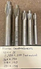 5pc Morse Cutting Tools Special Counterbores Lot Machinist Tool Die Maker Find